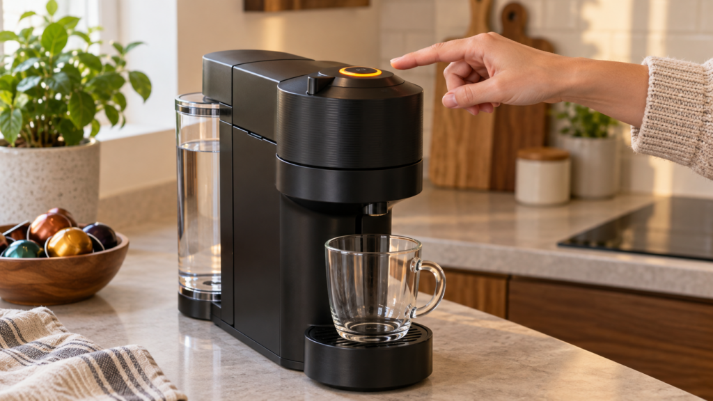 Nespresso Vertuo Next blinking orange light