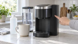 Keurig K-Supreme won't turn on after descaling while the owner presses the power button