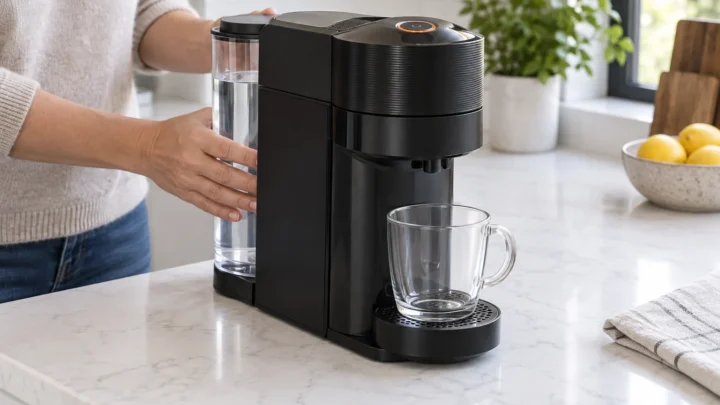 Nespresso Vertuo Next not pumping water while the tank is being reseated