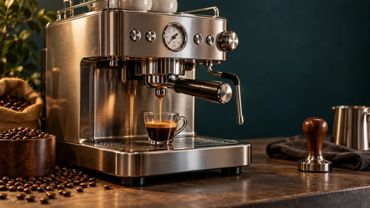 Editorial illustration for Gaggia Classic Pro espresso brews too fast