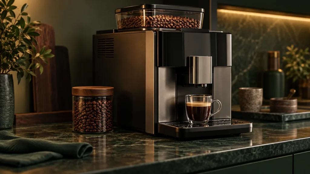 Generic editorial illustration for JURA E8 grinder very loud