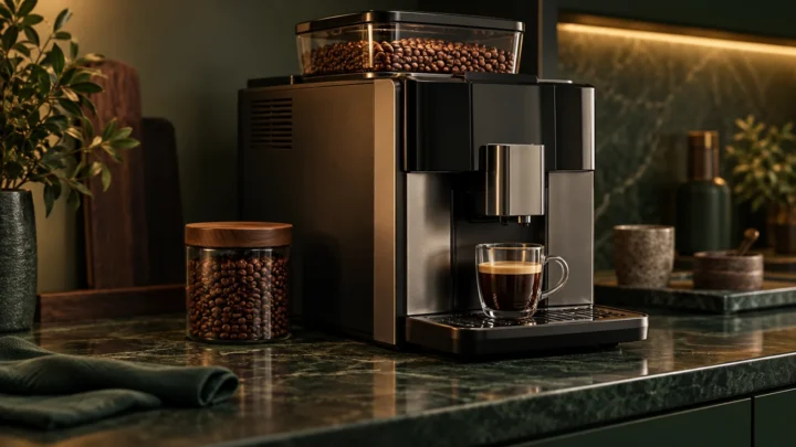 Generic editorial illustration for JURA E8 grinder very loud