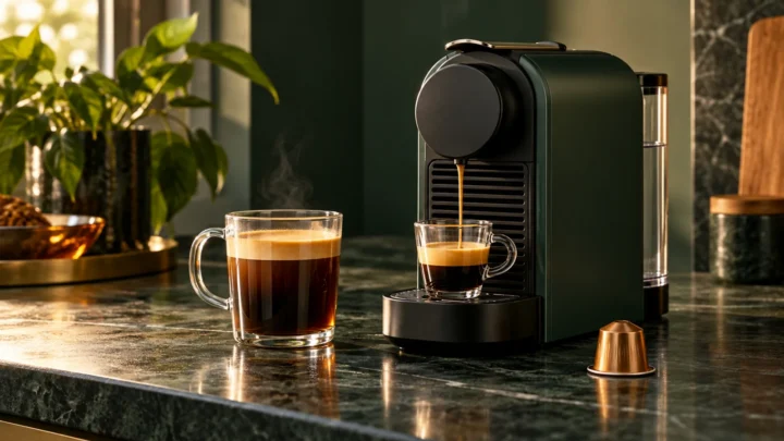 Generic editorial illustration for Nespresso Vertuo Next wrong cup volume